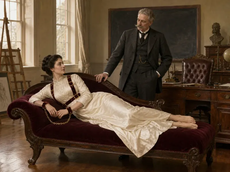 The Side Pair with the Marquis attending in the Victorian schoolroom.